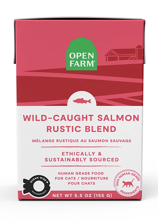 Wild-Caught Salmon Rustic Blend Wet Cat Food