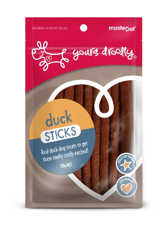 Yours Droolly - Duck Sticks Dog Treat (110g)