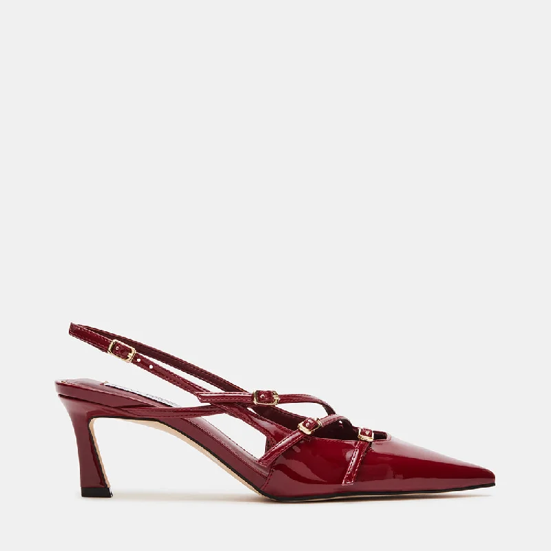 LIANA BURGUNDY PATENT