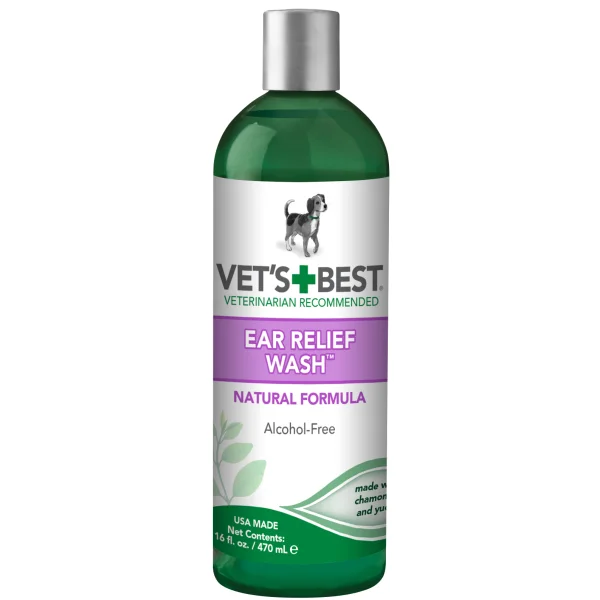 Vet’s Best Ear Relief Wash natural 16oz