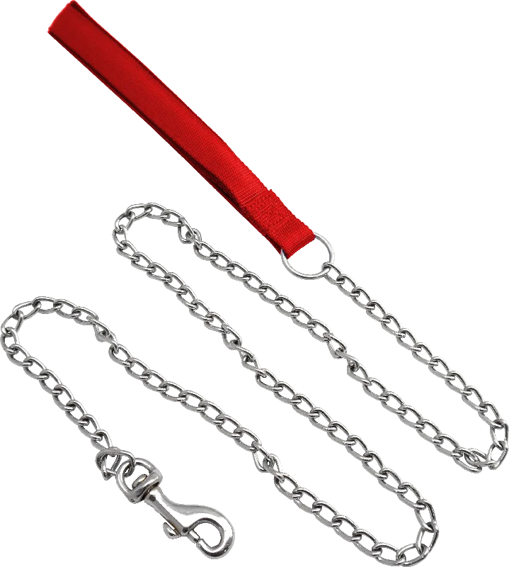 Furwear - Padded Dog Chain Lead (Red)