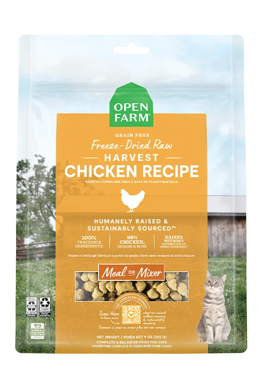 Harvest Chicken Freeze Dried Raw Cat Food