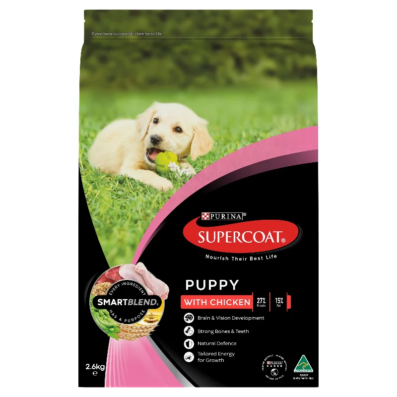 Supercoat - Puppy with Chicken Dog Dry Food (2.6kg)