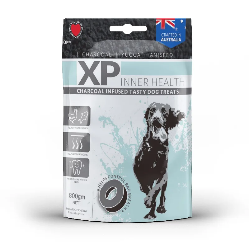 XP Inner Health - Chicken & Fish Charcoal Dog Treats (800g)