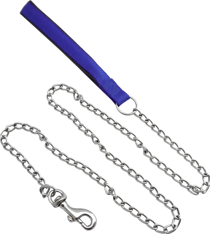 Furwear - Padded Dog Chain Lead (Blue)