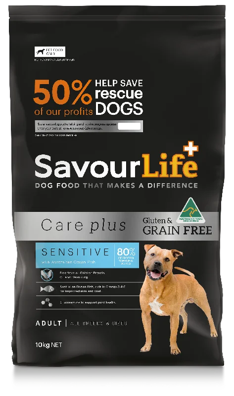 SavourLife - Grain Free Ocean Fish CarePlus Sensitive Dog Dry Food (10kg)