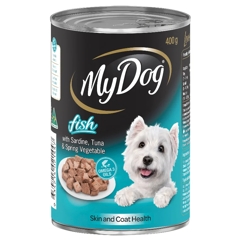 My Dog - Adult Fish with Sardine, Tuna & Spring Vegetable Dog Wet Food (400g)