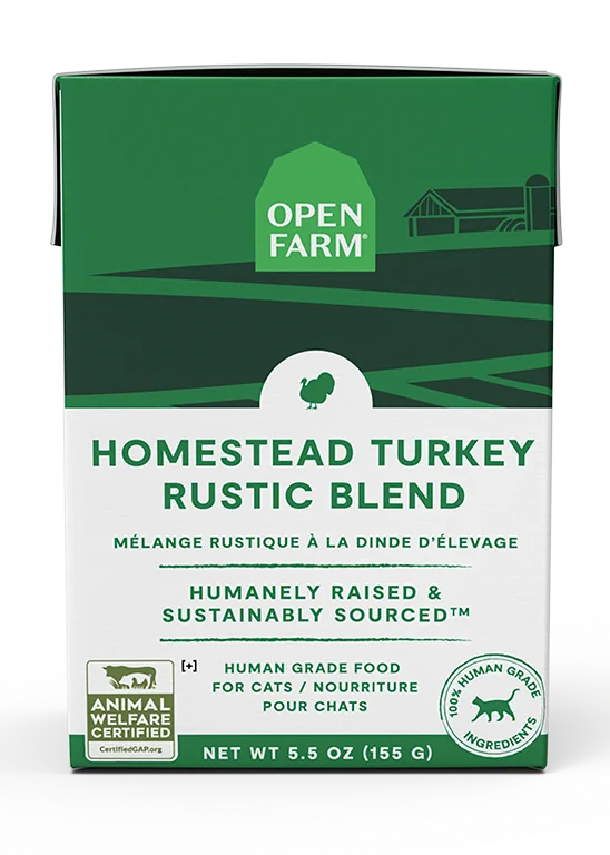 Homestead Turkey Rustic Blend Wet Cat Food