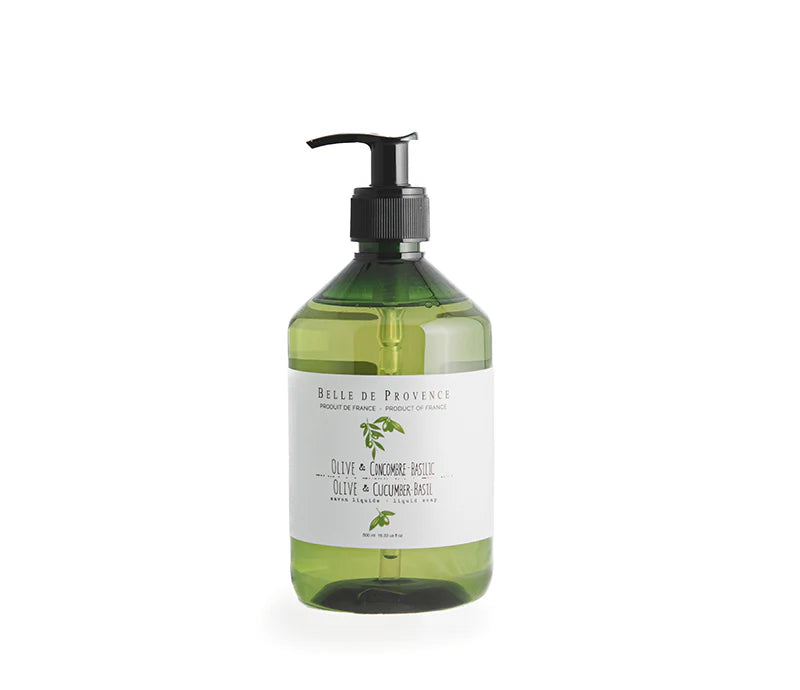 Olive Cucumber Basil Liquid Soap