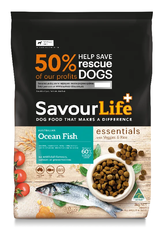 SavourLife - Essentials Ocean Fish Dog Dry Food (3kg)