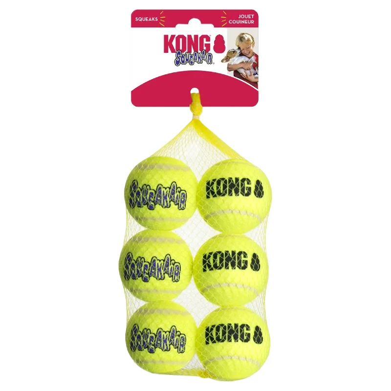 KONG - SqueakAir Ball (Medium) (6pk)