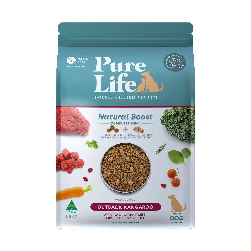 Pure Life - Natural Boost Kangaroo Dog Food (1.8kg)