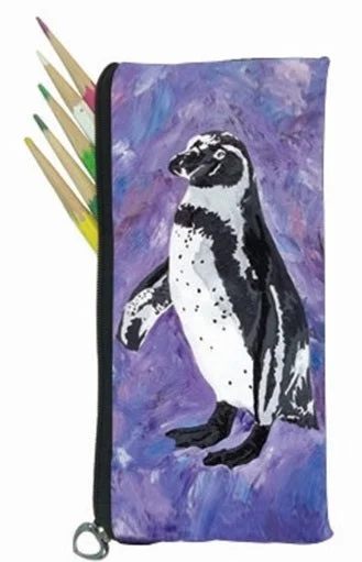 Blackfoot Penguin Kitten Pencil Bag - Southern Sweetheart