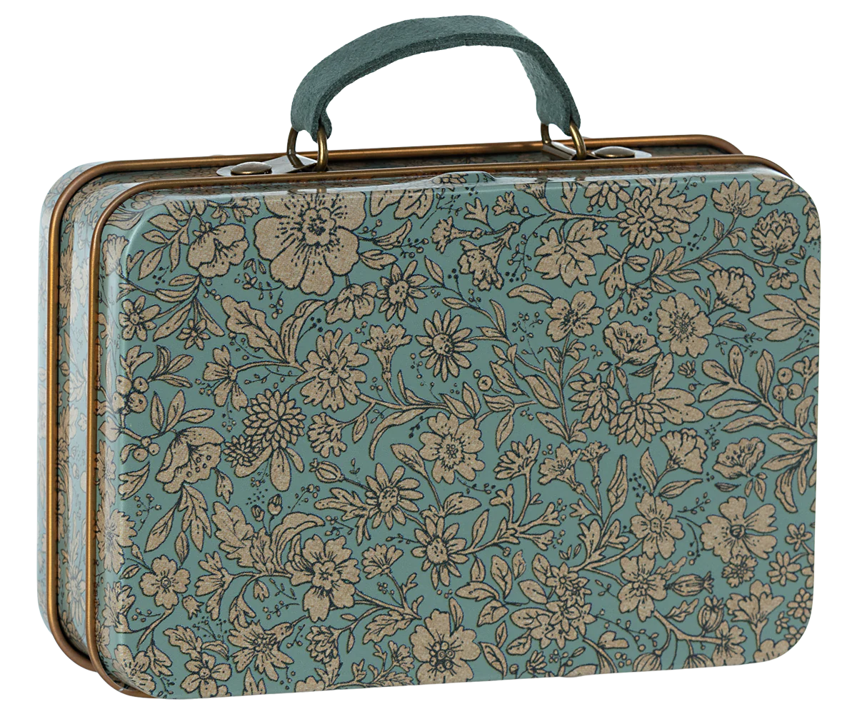 Maileg Blossom Blue Small Suitcase