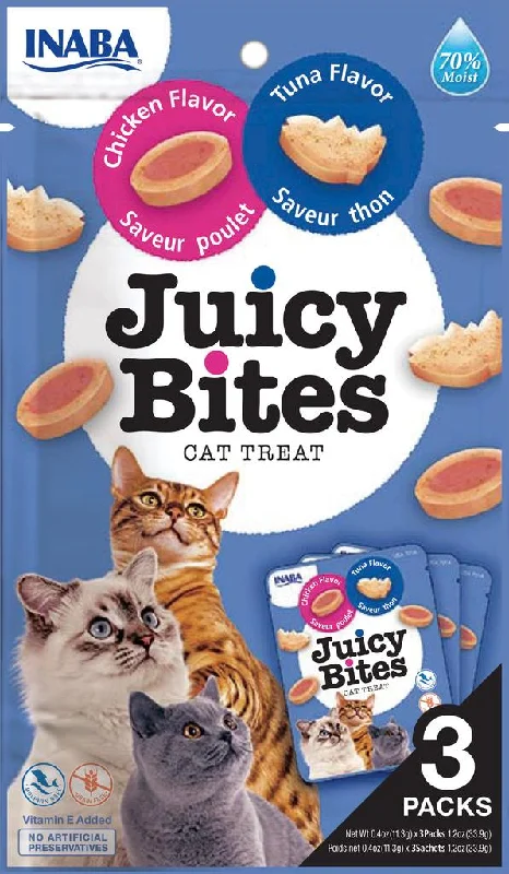 Inaba Juicy Bites Tuna & Chicken Flavor 33.9g