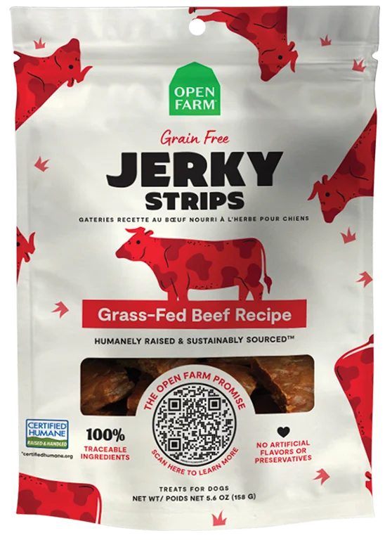 Grain-Free Grass-Fed Beef Jerky Strips