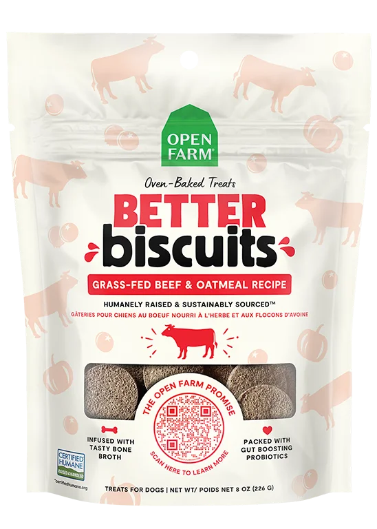 Better Biscuits Grass-Fed Beef & Oatmeal Recipe