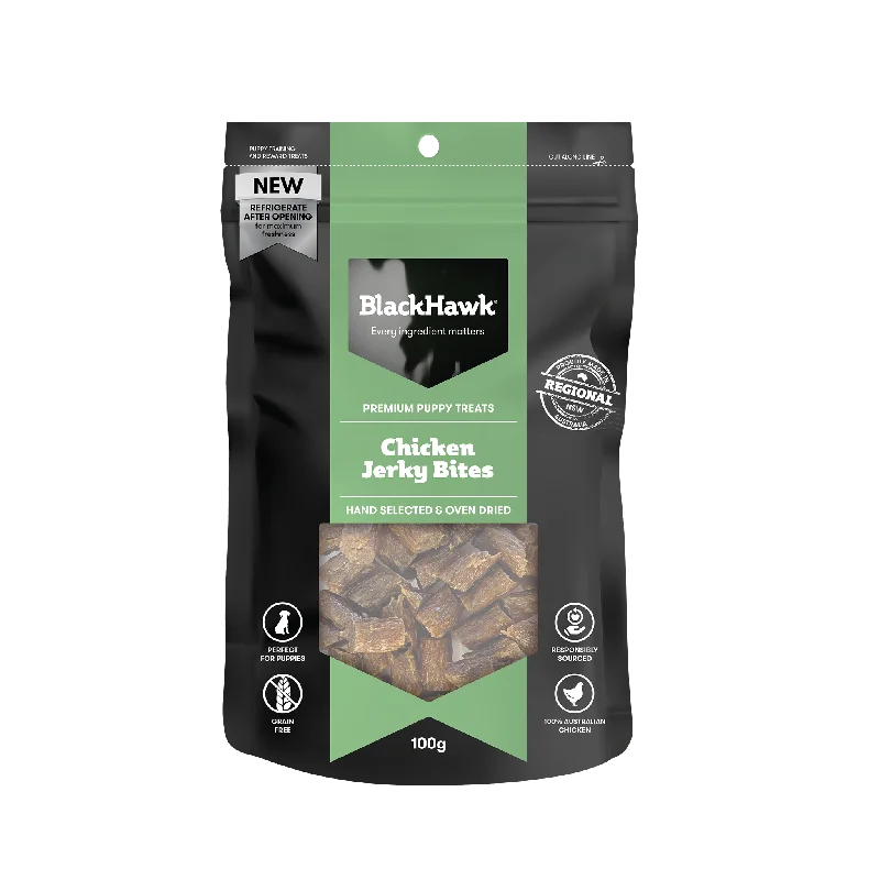 Black Hawk - Chicken Bites Puppy Treats (100g)