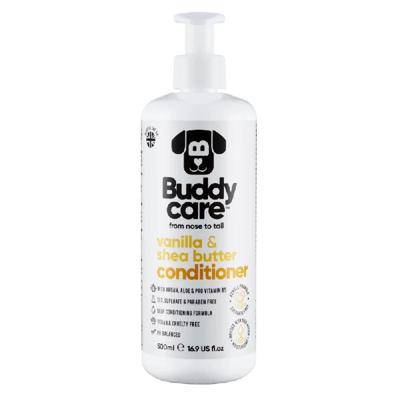 KOHE-VERSARY 20% OFF: Buddycare Vanilla & Shea Butter Dog Conditioner 500ml