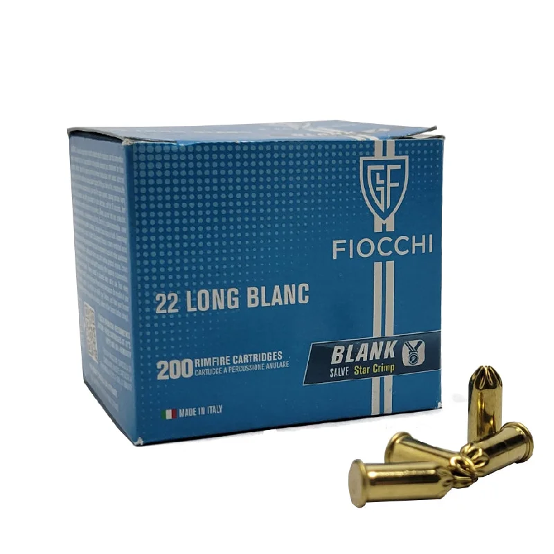 22 Long Blanks Fiocchi Blank Ammo