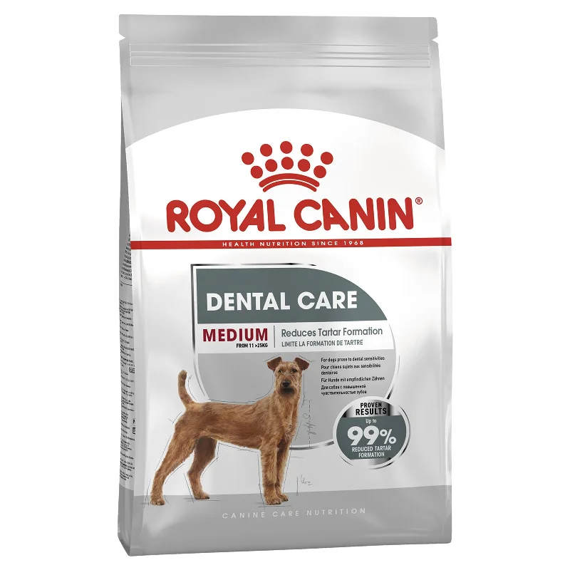 Royal Canin - Medium Adult Dental Care Dog Dry Food (3kg)