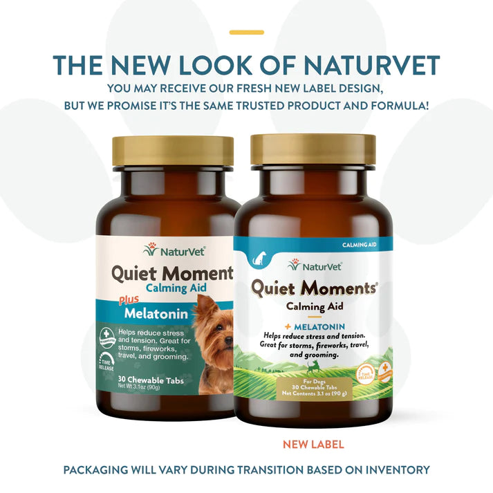 NaturVet Quiet Moments® Calming Aid Tablets