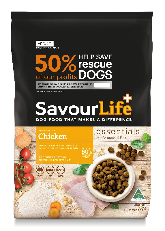 SavourLife - Essentials Chicken Dog Dry Food (3kg)