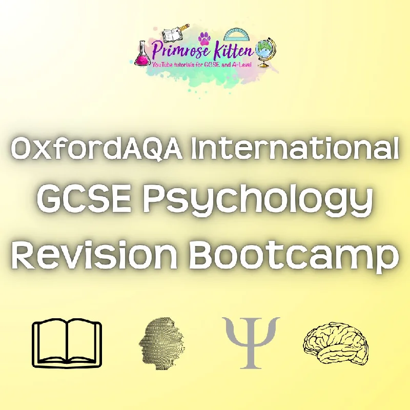 OxfordAQA International GCSE Psychology Revision Bootcamp