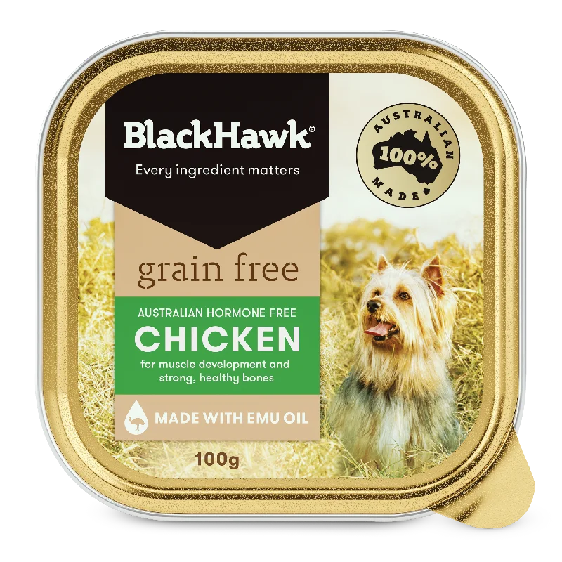 Black Hawk - Grain Free Chicken Dog Wet Food (100g)