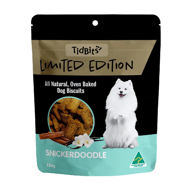 TidBits - Limited Edition Snickerdoodle Dog Biscuits (250g)