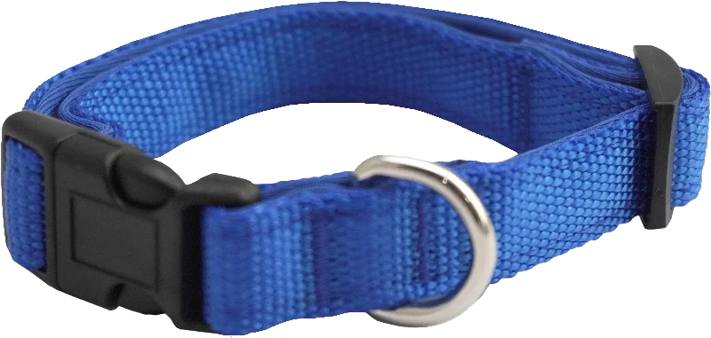 Furwear - Padded Dog Collar (Blue)