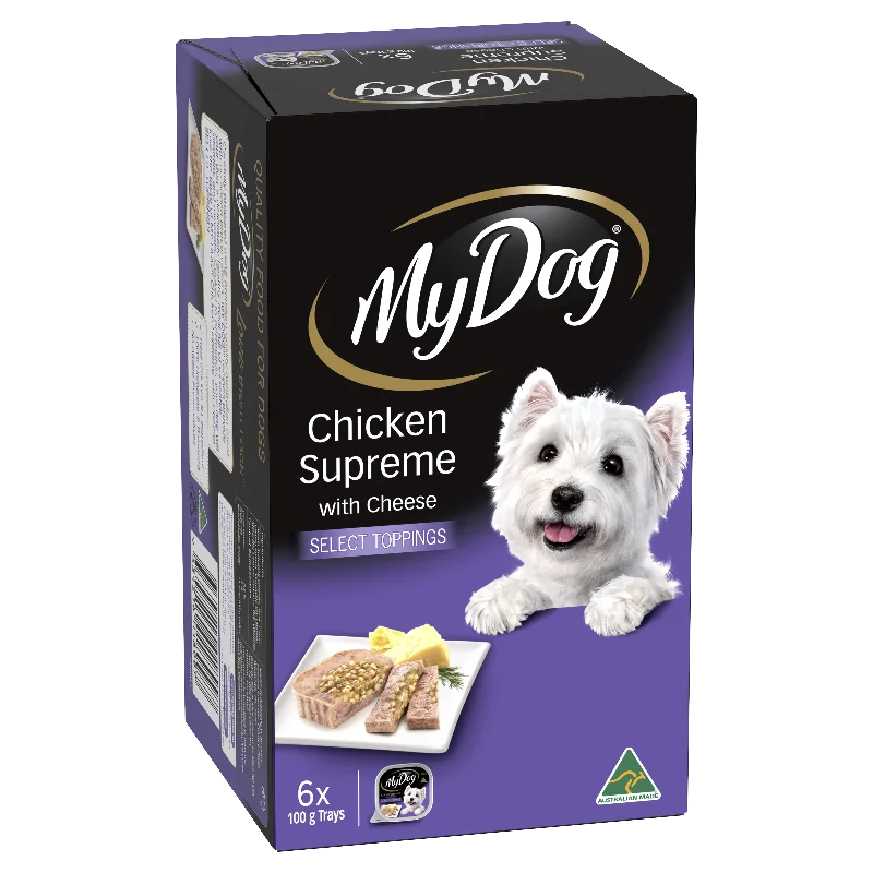 My Dog - Adult Chicken Supreme with Cheese Dog Wet Food (6pk x 100g)