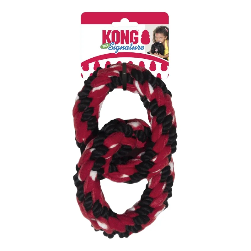 KONG - Signature Rope Double Ring Tug