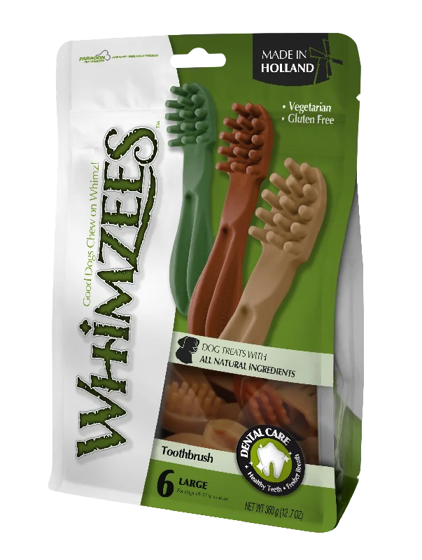 Whimzees - Toothbrush Star Dog Treat (6pk)