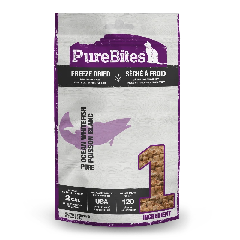 PureBites Cat Pacific Ocean Whitefish 20g