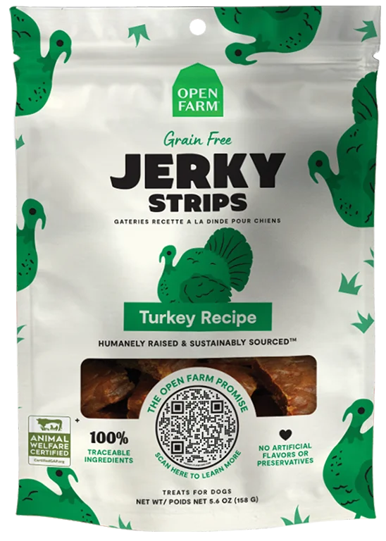 Grain-Free Turkey Jerky Strips