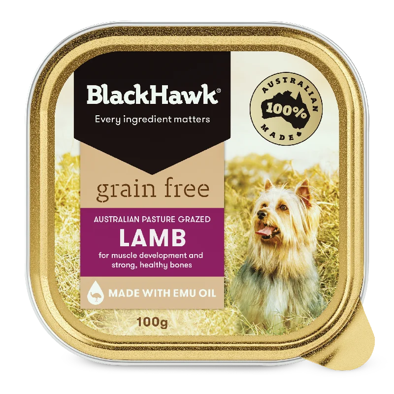 Black Hawk - Grain Free Lamb Dog Wet Food (100g)