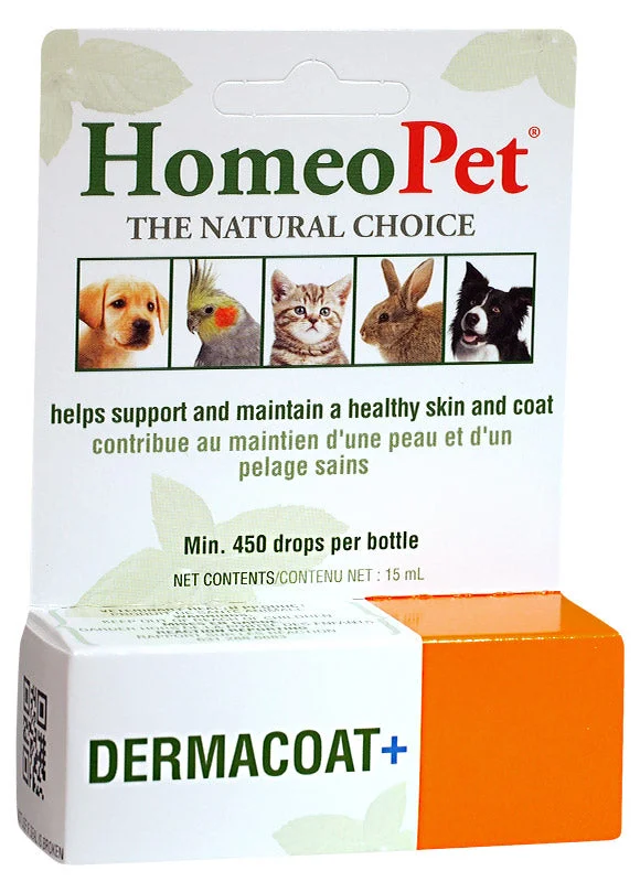 HomeoPet Dermacoat+ 15ml (450 drops)