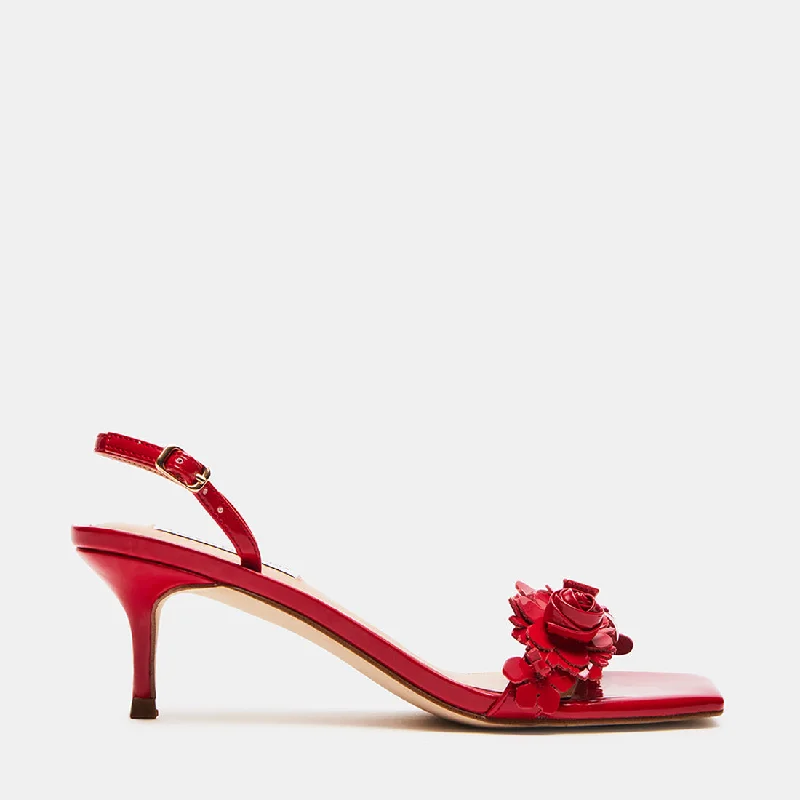 ROSALEA RED PATENT