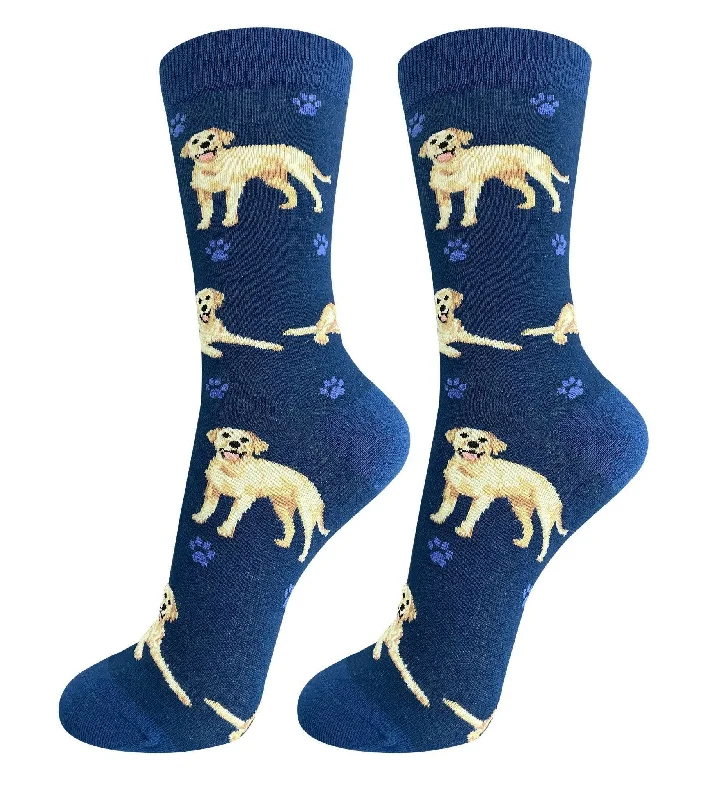 Labrador Yellow Socks-Full Body