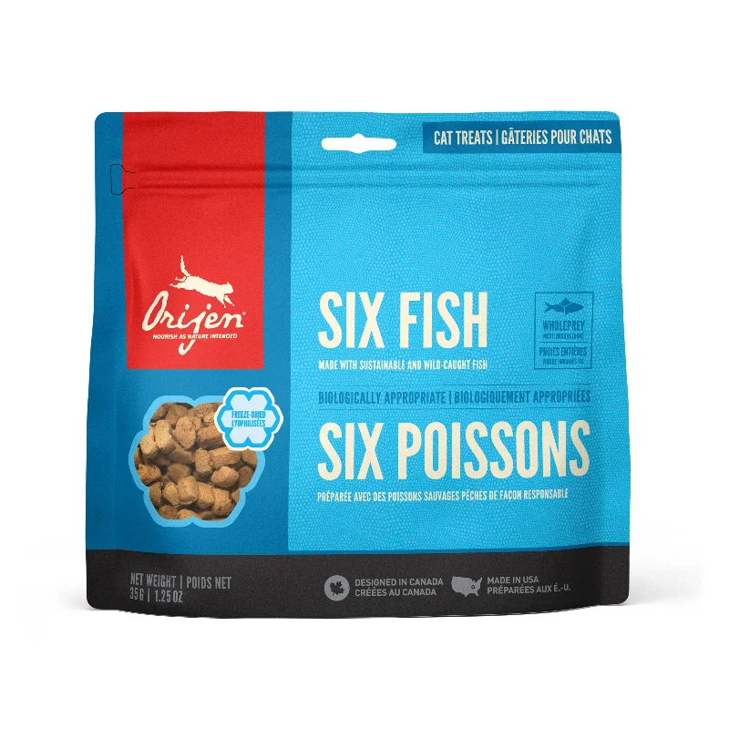 Orijen Cat Freeze-Dried Six Fish Treats