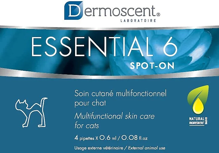 Dermoscent Essential 6 Spot-On Cat Skin Care Treatment