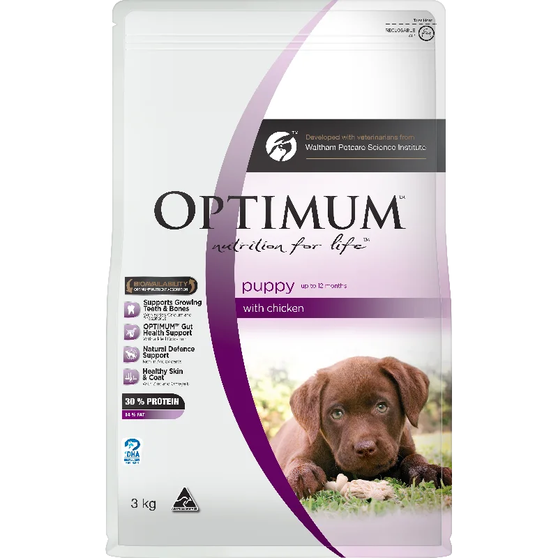 OPTIMUM - Puppy with Chicken Dry Dog Food (3kg)