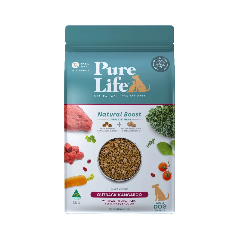 Pure Life - Natural Boost Kangaroo Dog Food (8kg)