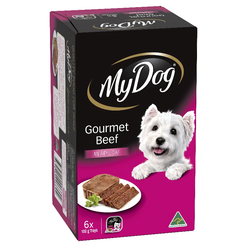 My Dog - Adult Gourmet Beef Meaty Loaf Dog Wet Food (6pk x 100g)