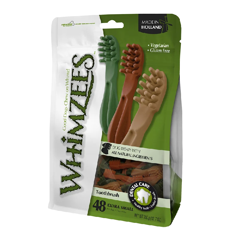 Whimzees - Toothbrush Star Dog Treat (48pk)