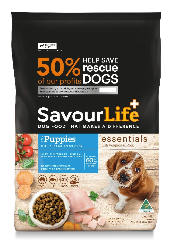 SavourLife - Essentials Chicken Puppy Dry Food (3kg)