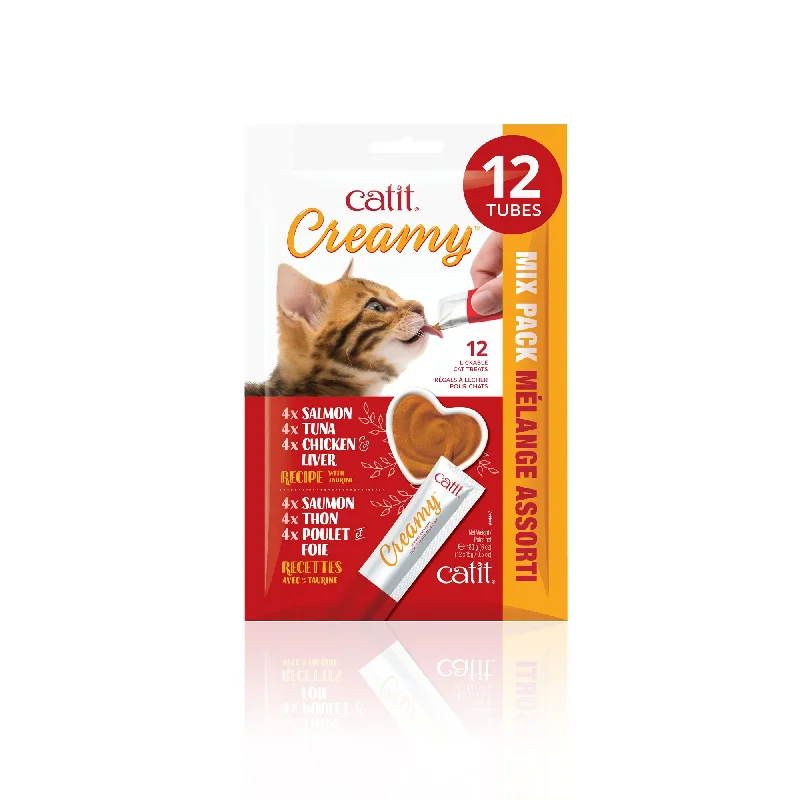 Catit Creamy – Mixed 12 Pack 180g