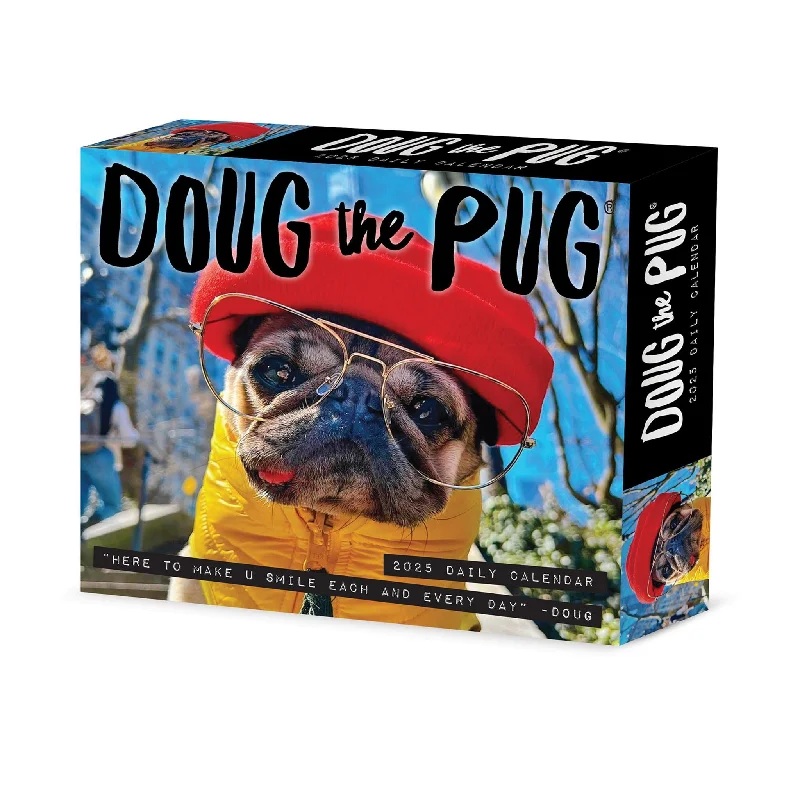 Doug The Pug Box 2025 Calendar