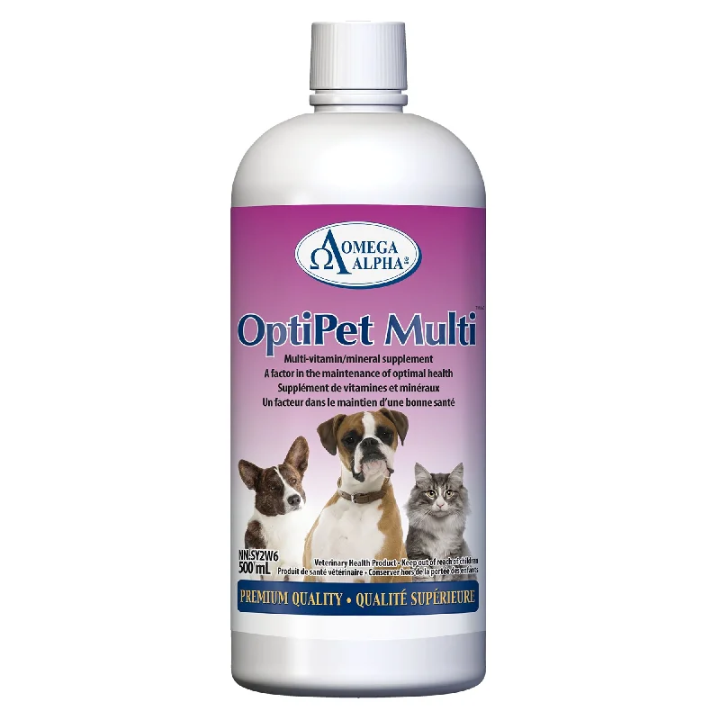 Omega Alpha OptiPet Multi Liquid Supplement for Dogs and Cats